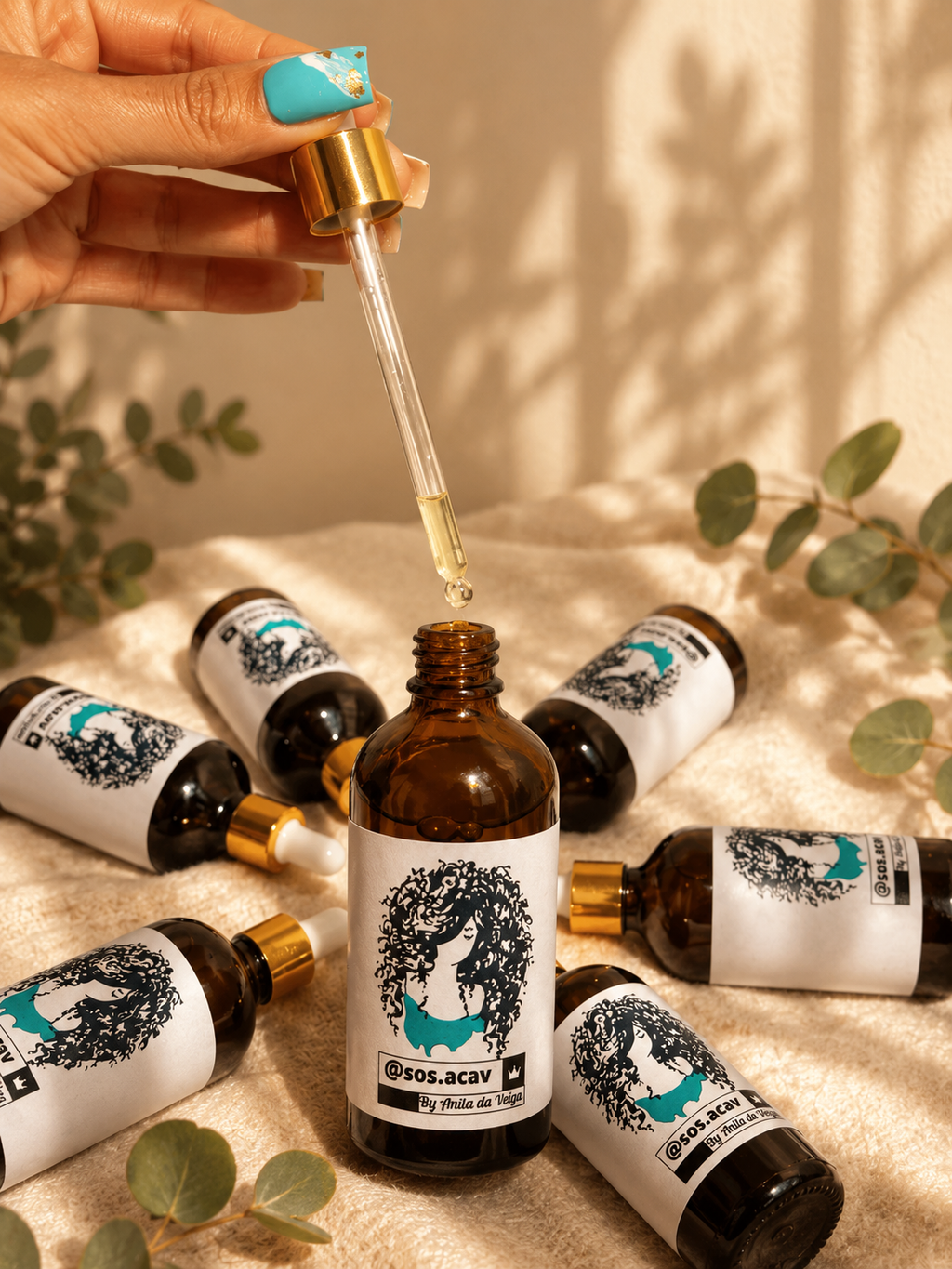 Sos Acav hair oil- 4 oz